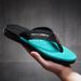 Men's Flip Flops With A High-end And Casual Feel, Summer Men's Thick Soft Sole, New Anti Slip EVA Beach Slider_voghion.com