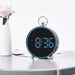New Creative Alarm Simple Electronic LED Home Bedside Temperature Plastic Clock 8025_voghion.com