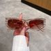Cat-eye sunglasses for women, fashionable internet celebrities, street shots, anti-ultraviolet, sunglasses_voghion.com