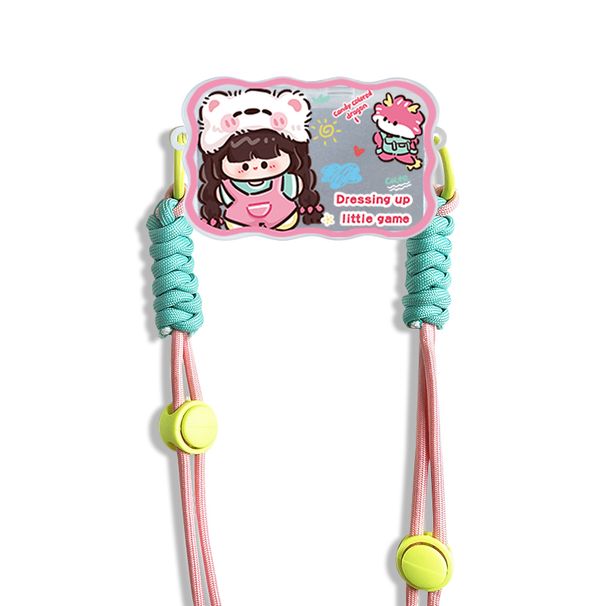 Syct Sanchuan Zhi è una custodia adatta per iPhone con tracolla a specchio, con cordino lungo e supporto per telefono cellulare, fornitura esclusiva._voghion.com