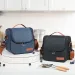 Modische Kühltasche mit Reißverschluss, isoliertes Mittagessen mit verstellbarem Schultergurt, geeignet für Büro, Arbeit, Schule, Camping 250318l_voghion.com