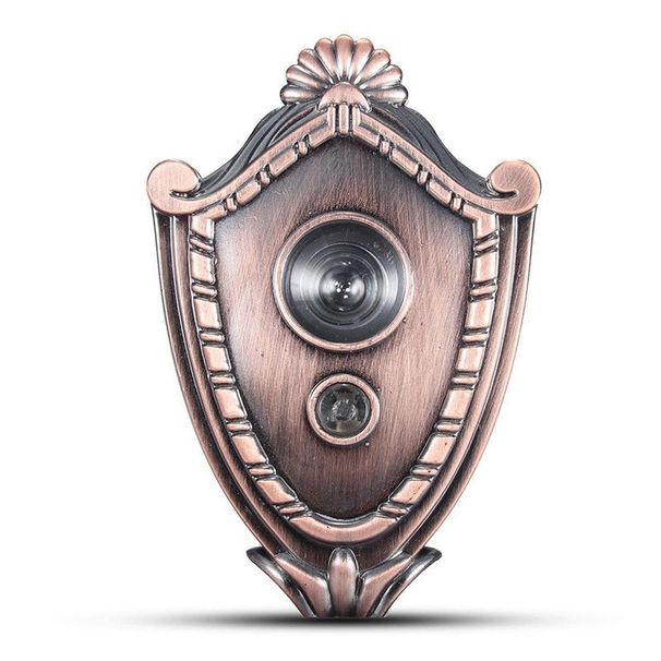 180 Degree Adjustable Viewer Wide Angle Security Door Peep Sight Hole Doorbell Cat's Eye_voghion.com