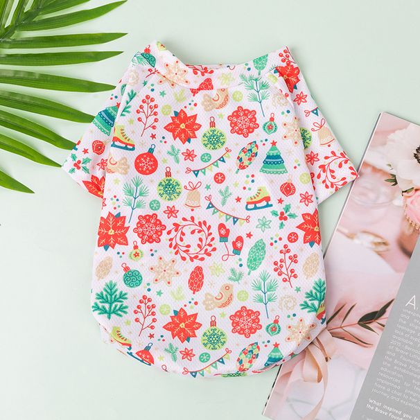 2022 Dog Clothes For New Year Teddy Bichon Pomeranian Cat Pet_voghion.com