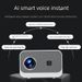 Micro Shadow 2025 Ultra HD Projector For Home Bedroom Dormitory Student Small 5G Connectable To Mobile Phone Screen_voghion.com