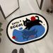 Alfombra de barro de diatomeas para el hogar, estilo ins, dopamina, para decoración de animales pequeños, para puerta de entrada de baño, antideslizante_voghion.com