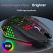 Digitex Digitex Huma X801 Wired Gaming RGB Lighting Computer Competition USB Mouse Cross-Border Trade_voghion.com