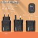 2024 new 120W single USB mobile phone charging head, European, American and British transparent full protocol charger, mobile phone fast charging head_voghion.com