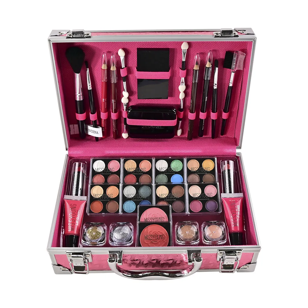 Missyoung eye shadow lipstick lip gloss cosmetics beauty makeup gift box set_voghion.com