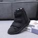 Ziwa Ge Winter Fleece-Lined Warm Women's Cotton Shoes Wide Fit For Fat And Swollen Feet High Instep Sugar Foot Woolen_voghion.com
