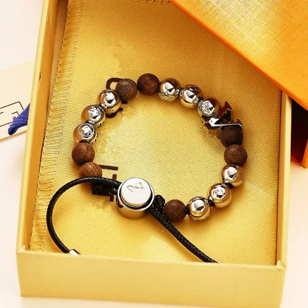 Με κουτί γυναικείο βραχιόλι με πολύχρωμες κρυστάλλινες χάντρες, βραχιόλι με μαύρη αλυσίδα, κοσμήματα δώρου_voghion.com