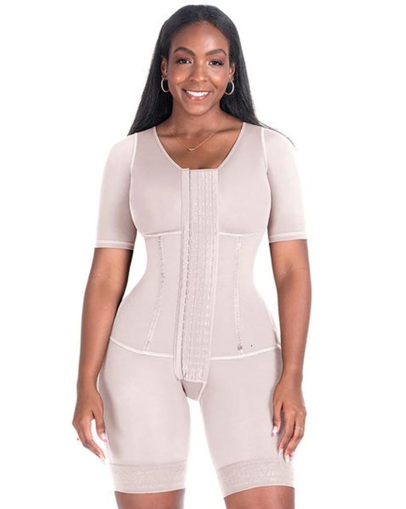 Cintura barriga shaper espartilho feminino bodyshaper alta compressão vestuário abdômen controle duplo bodysuit cintura trainer aberto_voghion.com