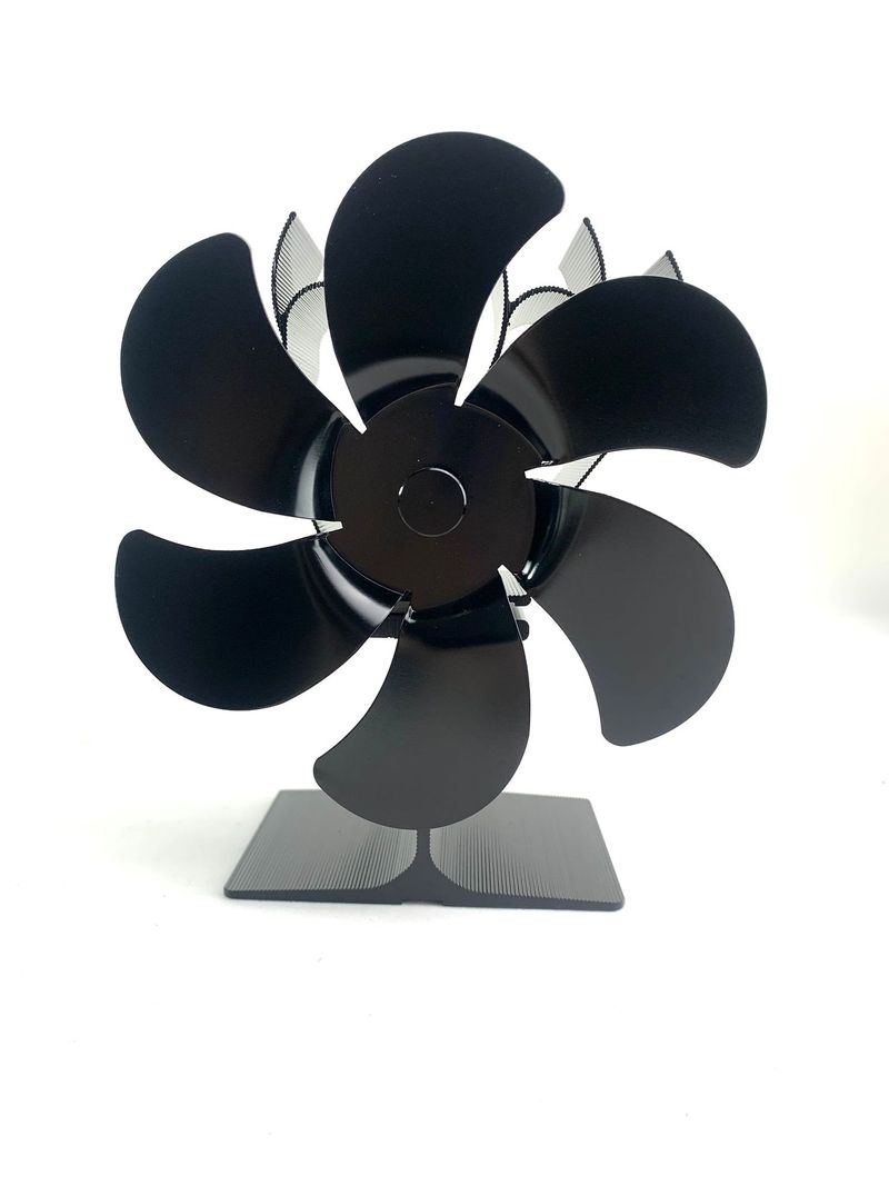 Ventilador de chimenea Ventilador de accionamiento térmico Nuevo modelo de fuego Horno de calefacción grande en forma de I Ventilador de chimenea-LT374_voghion.com