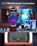 Karaoke Machine For Adults 8 In Portable Bluetooth Speaker 2 Wireless Microphone_voghion.com