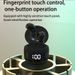 Unsichtbare Kopfhörer TWS Mini-Ohrhörer Drahtlose Bluetooth 5.3-Ohrhörer mit Mikrofon Rauschunterdrückung In-Ear-Headset für Xiaomi_voghion.com