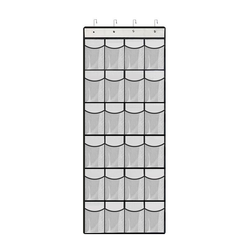 Ukse kohal rippuvad kingariiulid ja -hoidikud 24/28/35 võrgusilma suurte taskutega_voghion.com