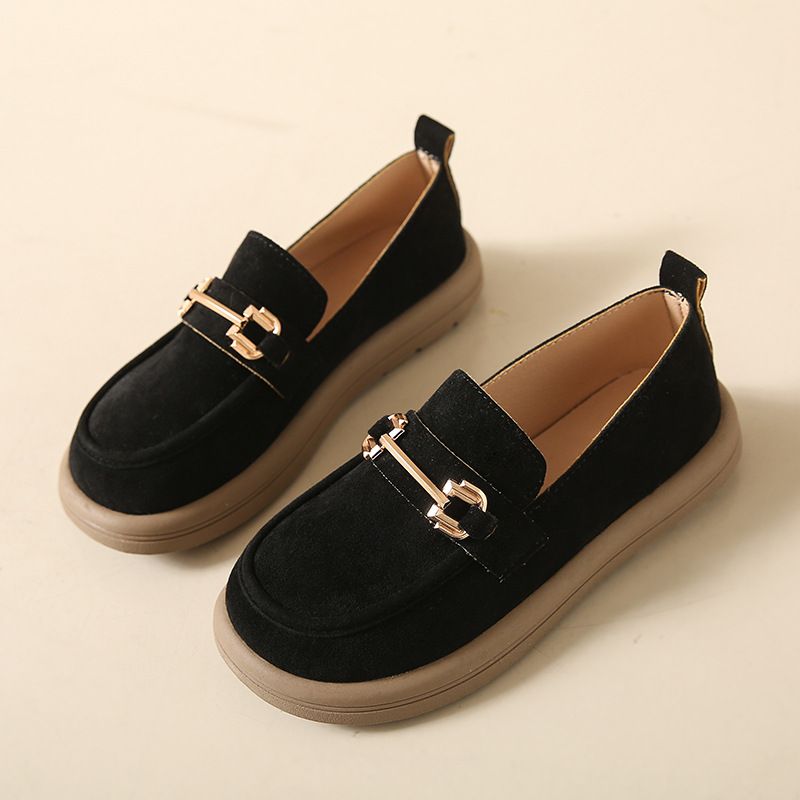 Scarpe piccole comode da donna in tinta unita con suola spessa, scarpe Lefu stile college, scarpe versatili per l'outdoor_voghion.com