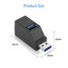 3-portowy adapter USB HUB Extender do komputera, laptopa, telefonu komórkowego, rozdzielacza USB, 3-drożnej ładowarki, stacji dokującej do myszy ZPG_voghion.com