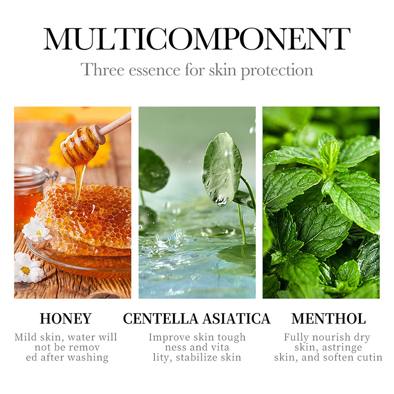 BIOAOUA Vitamin E Honey Facial Cleanser for Oil Control, Mild, Tight, Moisturizing, and Deep Cleansing_voghion.com