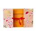 Christmas Advent Calendar Surprise Gift Box – Foldable Countdown Box (Orange & Blue, Gold Foil Accents)_voghion.com