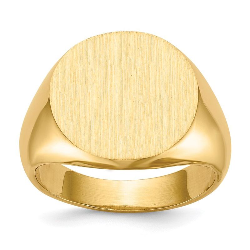 14k 15.0x15.5mm Open Back Signet Ring_voghion.com