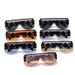 Gafas de sol unisex de una pieza Gafas de sol de una pieza de tendencia con personalidad y montura grande Gafas de sol de pasarela_voghion.com