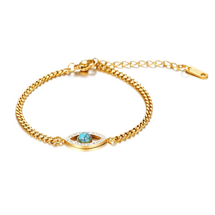 Bracciale in acciaio inossidabile di alta qualità per gioielli di nicchia, modello nuovo e versatile per donna_voghion.com