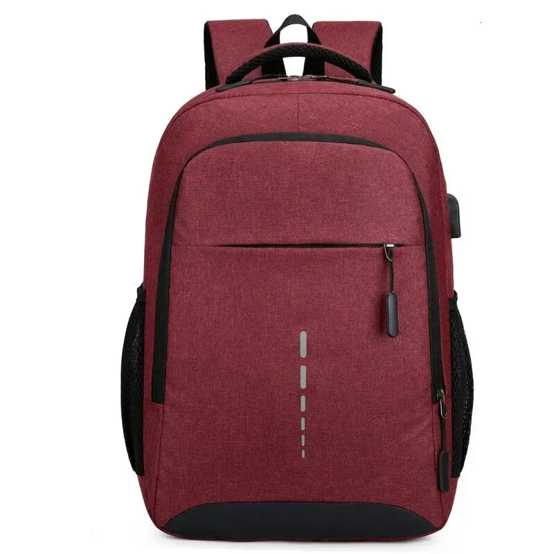 Herren Rucksack Große Kapazität Einfache Mode Reise Studentin Computertasche 250514l_voghion.com