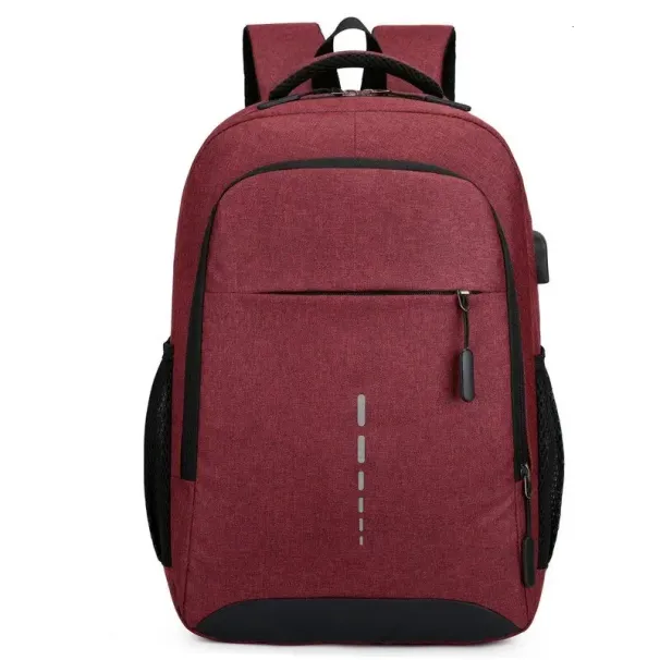 Herren Rucksack Große Kapazität Einfache Mode Reise Studentin Computertasche 250514l_voghion.com