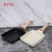 RYYD 4-gats burgerpan - Maifan Stone|Anti-aanbak dumplingmaker_voghion.com