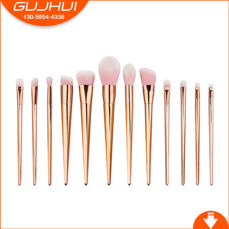 12-teiliges Make-up-Pinsel-Set mit Make-up-Tools, Make-up-Pinsel-Set, Beauty-Make-up, komplettes Set, GUJHUI_voghion.com