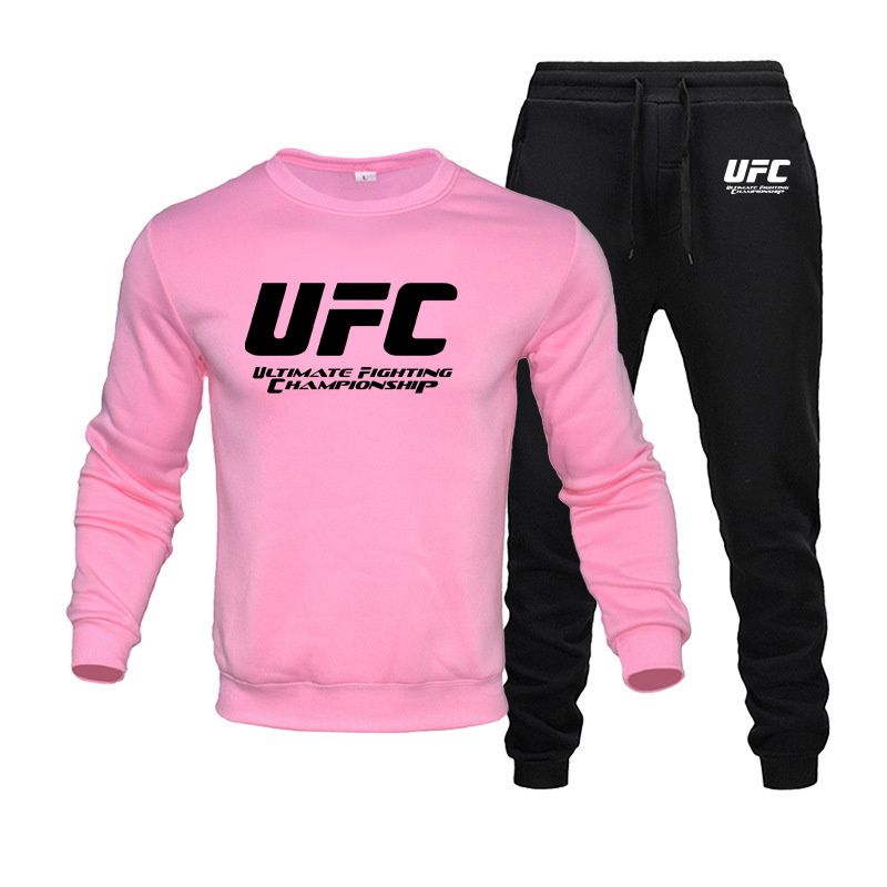 Nuovo 2 pezzi Sportswear girocollo Felpa + pantaloni con coulisse sport da uomo con cappuccio da corsa Abbigliamento sportivo da uomo e da donna_voghion.com