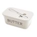 Large Capacity Box With Knife, Food-Grade PP Cheese Refrigerator Storage Box, Butter Dish_voghion.com