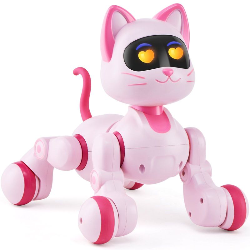 VEVOR RC Robot Cat Toy For Kid Talking Dancing Touch Remote Control Programmable_voghion.com