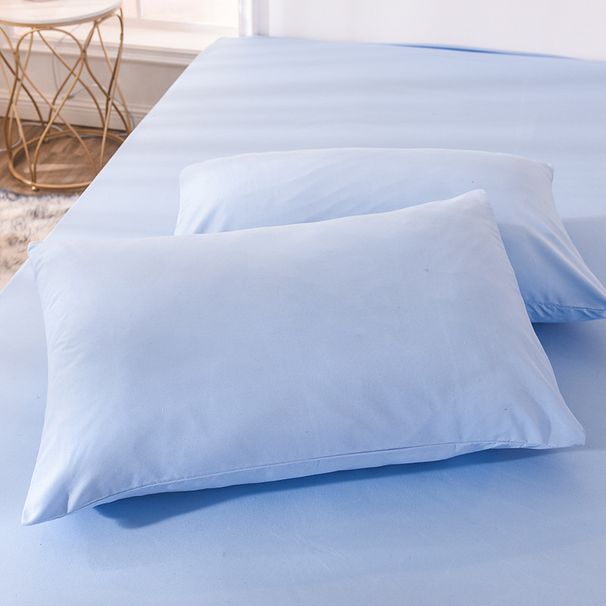 Brushed Single Pillowcases For A Pair Of Any Size Zipper Available_voghion.com