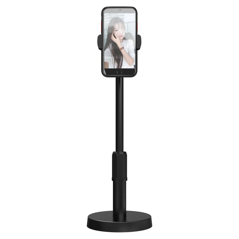 ​Foldable & Extendable Phone Stand Holder For Hands-Free Viewing, Live Streaming, Selfie - Universal Adjustable Phone Mount For All Smartphones_voghion.com