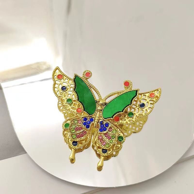 Nieuwe vlinderbroche High-end Sense Niche High-end Temperament Corsage Dames Retro Pin Gepersonaliseerde accessoires_voghion.com