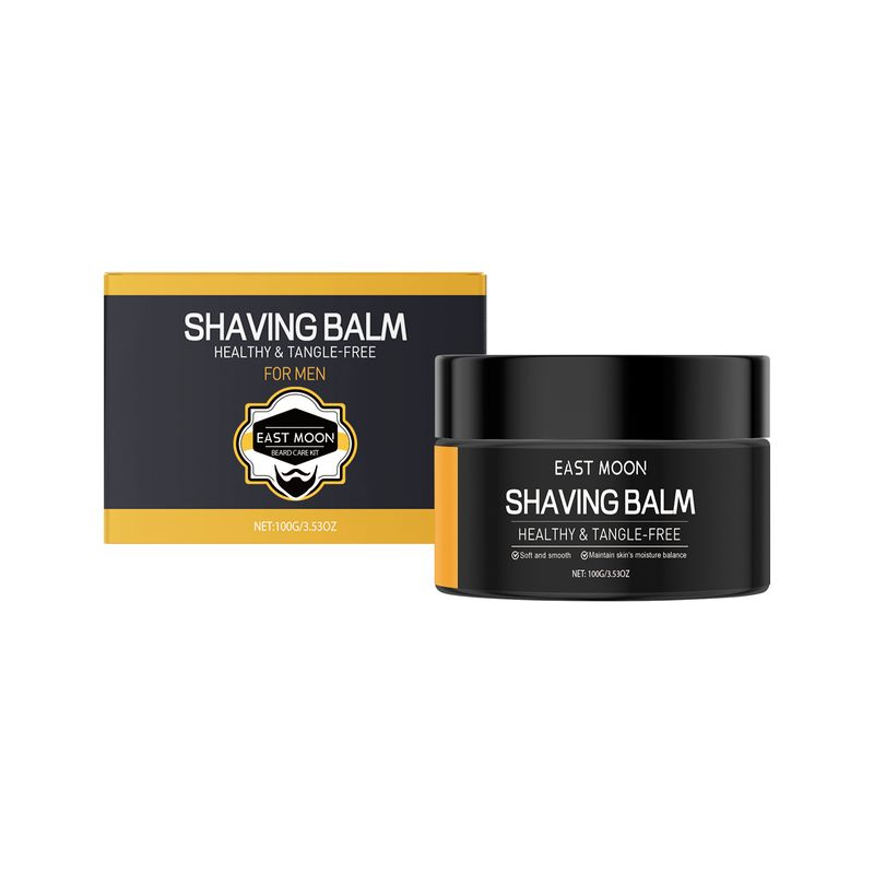 EAST MOON Shaving Cream, Smooth Comfortable Moisturizing Softening Portable Refreshing Skin Care Shaving Cream_voghion.com