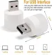 1 mini lampe USB 5 V 1,2 W, super lumineuse, protection des yeux, lampe de lecture, ordinateur, alimentation mobile, chargeur USB, petite veilleuse_voghion.com