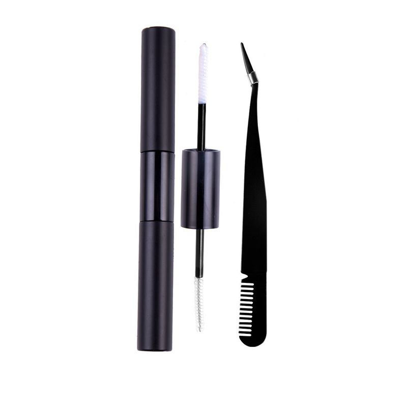 European and American cross border DIY segmented false eyelashes set 30D40D50D80D dense D curved single cluster eyelashes_voghion.com