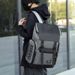 New large capacity multifunctional men's backpack, leisure travel bag, college student trendy business computer backpack_voghion.com