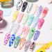 Nail Treatments New 10ml Printed Nail Polish 25 Colors Nail Art Transfer Oil DIY Nail Painting Oil_voghion.com