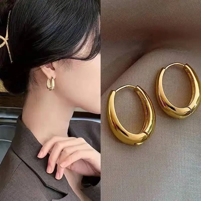 Minimalist Water Drop For Women 2025 New Unique Stud Light Luxury High-end Sense Simple Versatile Elegant Earrings_voghion.com
