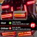 Motorcycle LED Saddlebag Rear Brake Light Turn Signal Lamp For Harley-Davidson Road King Electra Street Glide Limited 2014-2022_voghion.com
