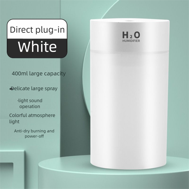 Car Humidifier 400ml Small Portable Rechargeable Wireless Aroma Diffuser For Students Home Office Bedroom_voghion.com