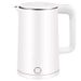 Stainless Steel Electric Kettle – 2.3L, 110V/220V, 1000W Fast Boiling 360° Swivel Base, Ideal For Home & Office (White/Green/Silver)_voghion.com