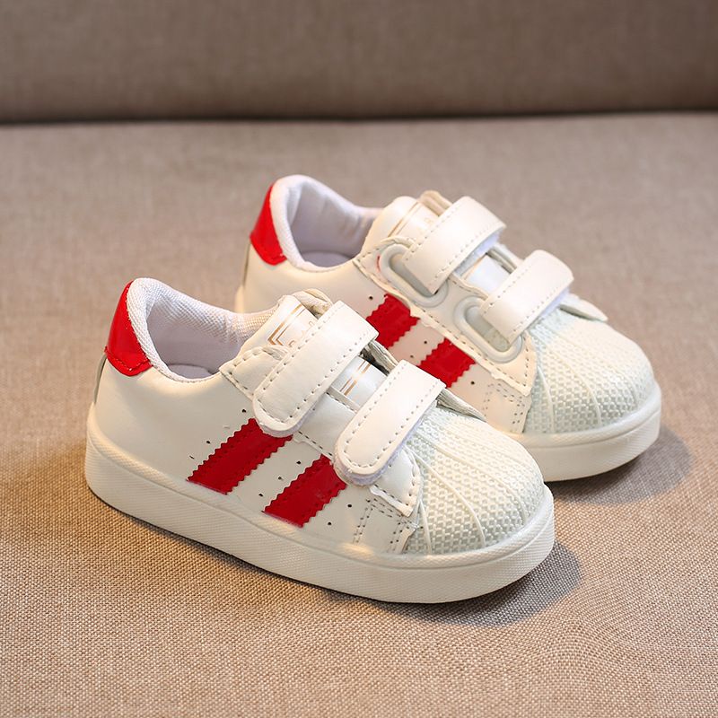Little Men's White Sports Size Children's Baby Girls' Casual Shoes, Shell_voghion.com