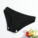 New Pure Cotton Threaded Women's Triangle Pants Solid Color Low Waist Lace Breathable Double Layer Girls' Underwear_voghion.com
