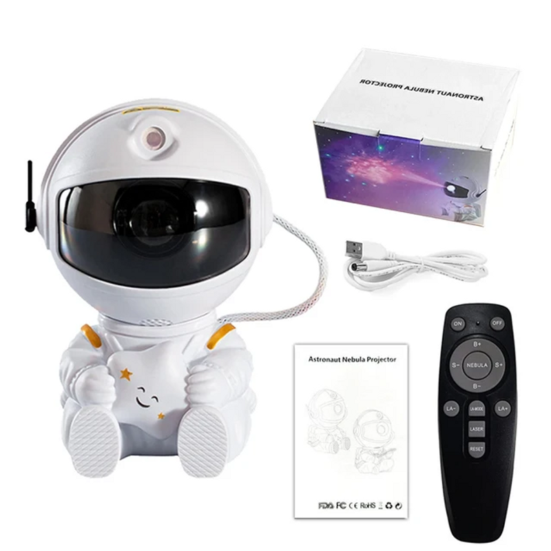 Star Galaxy Night Light Astronaut Space Projector Starry Nebula Ceiling LED Lamp For Bedroom Home Decorative Kids Gift_voghion.com
