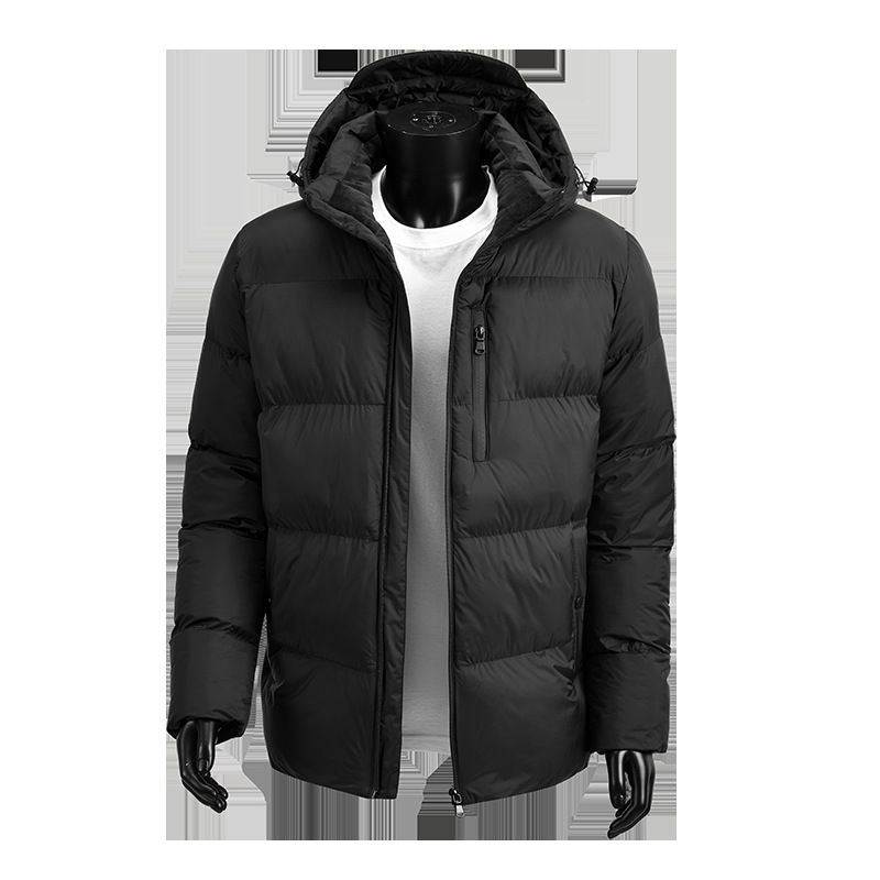 Herrenbekleidung Außenhandel E-Commerce Paare tragen lockeren Baumwollmantel locker dünn warm Stehkragen Winter Baumwollmantel Männer_voghion.com