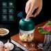 Electric Meat Grinder Wireless Garlic Press Household Portable Meshed Garlic Device Mini Baby Complementary Food Mixer_voghion.com